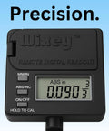 Digital Readout With Remote LCD For Planers And Sanders, 12 Inch Height Thickness Gauge With Boss Level Precision, 0.002 Inch Accuracy