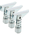 Heavy Duty Forklift Limit Fixed Pin 3 Pack Lock Pin With Spring Loaded Plunger For Secure Fork Attachment Replacement On 3 Ton Industrial Forklifter Truck To Keep Your Gear Locked And Ready - Steel lock pins with spring.