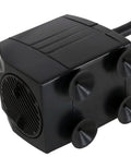 Plug And Play Compact Submersible Water Pump with Adjustable Flow 200 GPH 12V 12W Black Unit and Suction Cups