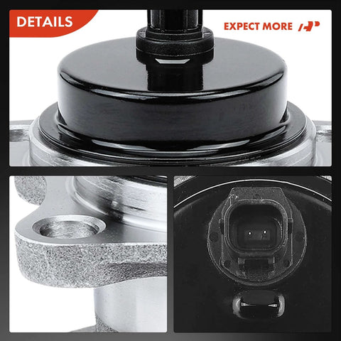 Close-up of Rear Wheel Bearing And Hub Assembly Kit With ABS for Toyota Yaris 2006 2014 Prius C 2012 2019 Scion IQ 2013