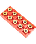 Round Carbide Milling Inserts R6 For Lathe Machining Steel And Stainless Steel For Metalworking Pros 12mm Diameter 4.8mm Thick