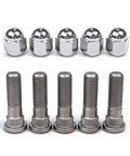 Subaru M12 Wheel Lug Studs And Lug Nuts Kit 5 Pack Drop In Replacement For Legacy Outback Impreza WRX Forester Crosstrek BRZ Ascent 2019 2024
