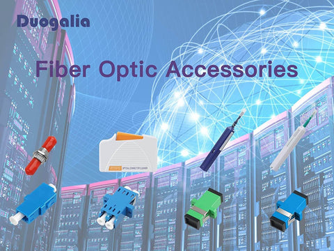LC To LC Fiber Optic Coupler For Duplex Multimode Cables Connector Adapter Kit 100 Pack alongside other optic accessories