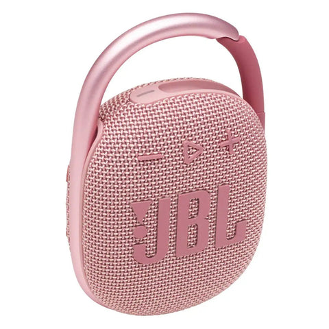 Clip 4 Portable Bluetooth Speaker With Carabiner IP67 Waterproof Dustproof 10 Hours Of Playtime Booming Sound In A Pocket Sized Tough Package For Home Outdoor Travel Pink