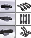 Heavy Duty Car Door Handle Cover Protection Guard Compatible Subaru Ascent 2019 2025 Easy Install No Tools Needed Shields From Scratches Dust Oxidation matte black 8-piece set