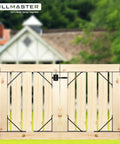 Wooden gate with Heavy Duty Anti Sag Bracket Kit for Wooden Fences Shed Doors Driveway Gates Two Pack outdoor use