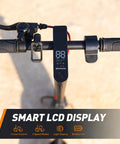 Long Range Electric Scooter For Adults Who Want To Cruise With 21 Mile Per Charge, 350W Motor, 18 MPH Top Speed, LCD display
