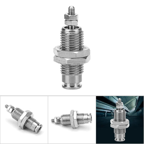 Single Action Pin Cylinder With Needle Shape Pneumatic Bore 10x15mm Compact Size Spring Return Pressure Device For Precision Actuation In Industrial Systems Pro Grade Build