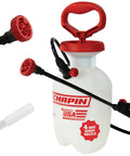 1 Gallon Pump Sprayer For Lawn And Garden, Weeds, Pesticides And More, Lightweight Durable Sprayer With 4-In-1 Nozzle shown with parts