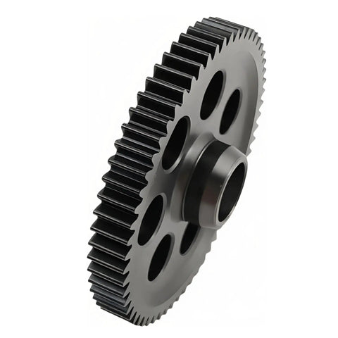 61T Steel Spur Gear 0.8Mod Upgrade For Arrma 1/10 Gorgon 4X2 Mega Monster Truck Metal Main Gear Replacement ARA311100