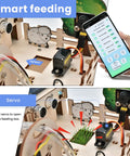 Smart feeding demo with mobile control in ESP32 Smart Farm Starter Kit For Arduino Fans With DIY Sensor Set And Auto Irrigation Light