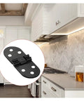 Rotating Concealed Hinges For Doors And Cabinets Stainless Steel And Zinc Alloy with kitchen background