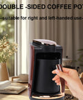 550W Single Cup Electric Turkish Greek Coffee Maker 250ml Hot Beverage Brewer in modern kitchen setting