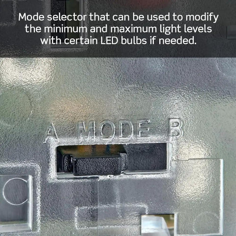 Killer Smooth Slide Dimmer Switch Antimicrobial Mold Resistant For Led And Bulbs Hassle Free Install Wall Plate mode selector detail.