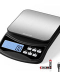Digital Kitchen Scale With Large Easy Read Display For Baking And Meal Prep, Precise 11lb/5kg Capacity In Grams And Ounces, Tare Function, USB Rechargeable Battery, Batteries Included, Sleek Modern Design For Everyday Kitchen Use.
