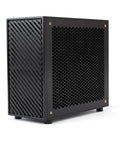 Mini CNC Aluminum ITX PC Case For Low Profile GPUs Quiet High Airflow Durable Aluminum Alloy Frame Compact Workstation Chassis
