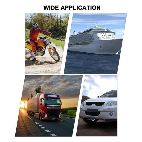 Wide application of 5 Pack Inline Fuse Holders With 16 AWG Waterproof Design And 5A ATC ATO Blade Fuses for automotive and marine use