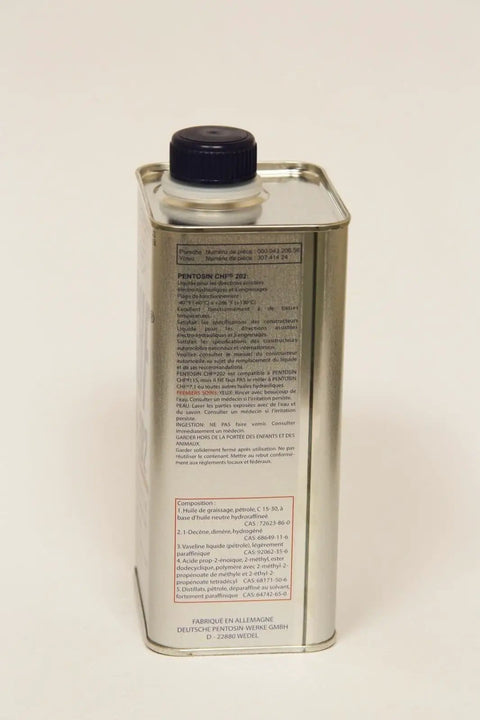 All Purpose CHF 2.2 Synthetic Power Steering Fluid For Central Hydraulic Systems And Hydro Pneumatic Suspensions That Keeps Your Ride Smooth High Performance Formula Compatible With Audi And Other Vehicles