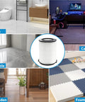 VF4000 Replacement Filter Two Pack For 5 To 20 Gallon Wet Dry Vacs with flooring types: tile, carpet, marble, wood, foam mat.