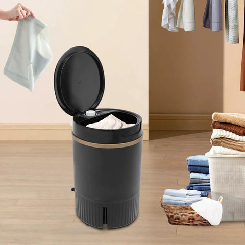 Compact Portable Mini Washer With Peppy 260W Motor And Blue Light Sterilizer For Gym Rats Babies And Quick Towel Swaps Ipx4 Rain Ready Build Includes Easy Drain Basket Total Laundry Game Changer For Dorms Condos And Tiny Home Kitchens