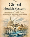 Book cover of Global Health Power Play How Pharmaceuticals Biotech And Health Systems Shape Modern Medicine And Run The World Behind The Scenes And Drive The World Through Hidden Engines And Policy Battles, medical theme