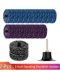 Get Your Hands On This Ultimate 2 Inch Sanding Disc Set With Quick Change Strip Design For Die Grinders Including Dust Venting Holes And 1/4 Inch Pad Holder For Fast Peeling And Switching Without Missing A Beat.