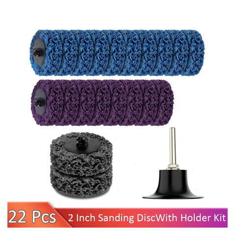 Get Your Hands On This Ultimate 2 Inch Sanding Disc Set With Quick Change Strip Design For Die Grinders Including Dust Venting Holes And 1/4 Inch Pad Holder For Fast Peeling And Switching Without Missing A Beat.