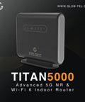 5G Indoor Router With Wi Fi 6 Support Ultra Fast 4.8 Gbps Throughput Multi Port LAN No Setup Hassles Out Of The Box With 2 Years