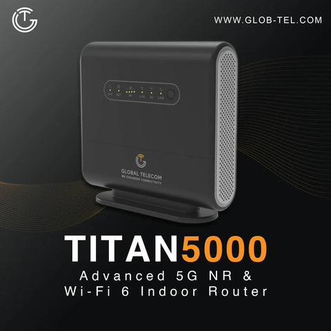 5G Indoor Router With WiFi 6 And Multi Port LAN, 3 Years Unlimited Data On 5G Network, Ready Out Of The Box With Preinstalled SIM