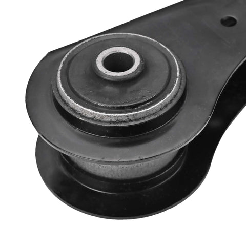Close-up of the bushing on Set Of 2 Front Upper Control Arms With Bushing Assembly K620244 Direct Replacement For 1991 To 2006 Jeep Cherokee
