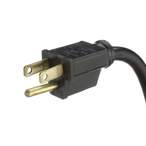Close-up of plug for Fostoria Loading Dock Light Head Assembly 120V 300W Max No Bulb Included Rugged Safety Yellow Housing