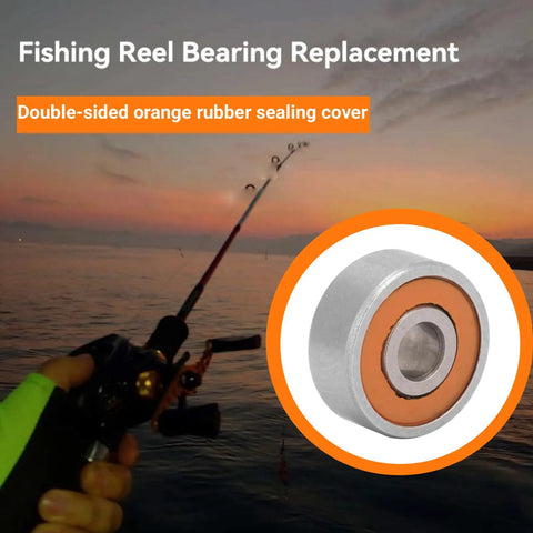 Top Tier Ceramic Fishing Reel Bearings With Durable Stainless Steel Seals For Runs Slick As Butter Zero Friction Fast Retrieval And Built Heavy Duty For Saltwater Lake Action