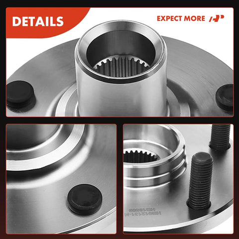 Front Wheel Bearing And Hub Kit 5 Lug Compatible With Toyota Camry 1992 To 2003 Sienna 1998 To 2003 Avalon 1995 To 2004 Solara