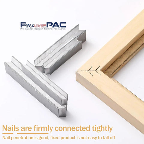 Heavy Duty V Nails For Hardwood Picture Frames And Tight Corner Wedges To Secure Your Woodwork Featuring Built Like A Tank Engineering That Delivers Seriously Sharp Joints Zero Headaches Any Day Of The Week with nails fitting into frame