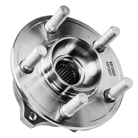 AWD Front Wheel Hub And Bearing Assembly Kit For 300 Dodge Charger Challenger Magnum 2 Piece Set Front Position 5 Bolt Non ABS Hub Replacement With 10 Year Warranty