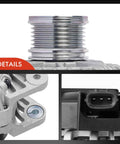Alternator For Nissan Sentra 2013 To 2019 1.8L 12V 110A With Six Groove Clutch Pulley Clockwise Rotation Replace FG12T039 2611855B details