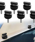 Quick Release Thumb Screw Jeep Hard Top Fastener Kit For Wrangler JK 2007 To 2018, JL 2018 To 2022 And Gladiator JT in black