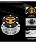 Slick Mechanical Wheel Locking Hubs Compatible With Suzuki Samurai SJ413 Jimny Vitara Escudo Sierra 26 Spline close-up view