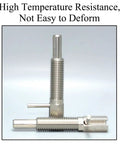 Heavy Duty Stainless Steel Retractable Indexing Plunger Pin With Swivel L Handle And Snappy Lockout Spring with high temperature resistance.