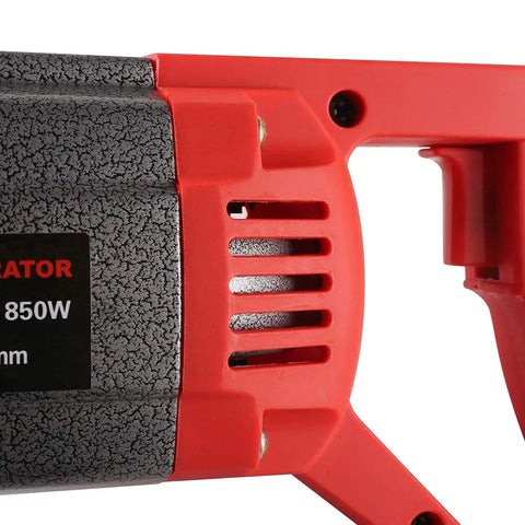 Beast Mode Ready Electric Concrete Vibrator 0.85 HP 850W Motor 13000 VPM Handheld Pencil Style For Construction And Patching Portable Lightweight Vibrator With Lock On Button For Extended Use