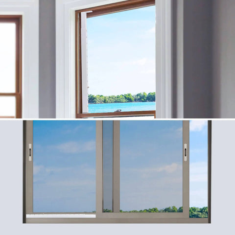 Adjustable Steel Window Security Bars Inside Mount For Sliding And Vertical Windows That Keep Bad Guys Out installed view