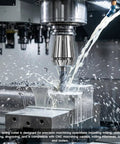 CNC machine using 11/16 Inch Spring Collet For CNC Milling And Lathe Tools, Heavy Duty 65Mn Spring Steel Precision Router Collet