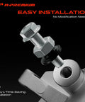 Upgrade Your Ride With This A-Premium Front Left And Right Side Disc Brake Hardware Kit For Ford F-150 Plus Lincoln Mark LT Smooth Stopping Power bolt close-up