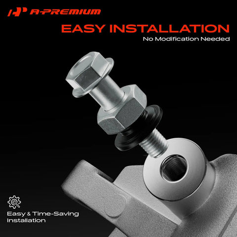 Upgrade Your Ride With This A-Premium Front Left And Right Side Disc Brake Hardware Kit For Ford F-150 Plus Lincoln Mark LT Smooth Stopping Power bolt close-up