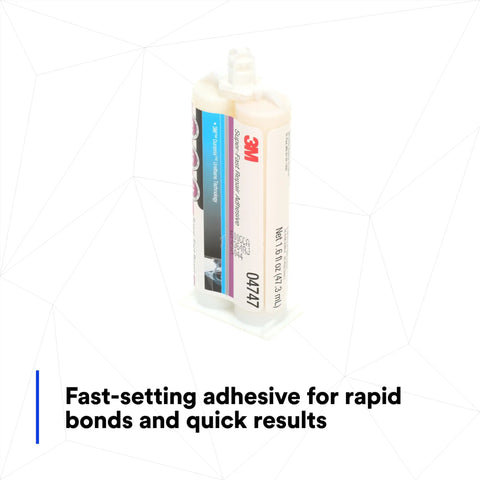Super-Fast Repair Adhesive For Quick Bonds, 1.6 Oz Cartridge, Translucent, No Sag Formula, Fast-Setting Glue For Wide-Gap Filling And Tough Temperature Resistance, Ideal For Wood, Plastic, Metal, Ceramic Repairs. Cartridge view