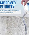 Pouring Self-Leveling Concrete Sealant for Cracks, Tough as Nails Heavy-Duty Crack Filler for Driveways onto concrete surface