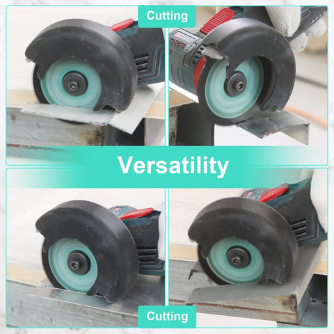 Three Inch HSS Circular Saw Blade Pro Grade With 72 Teeth cutting wood, copper, aluminum, and plastic at 11000 to 19000 RPM