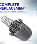 Washer Magnetic Door Plunger Replacement Part For LG And Kenmore Elite Washers, Beefed Up OEM Style Plunger with spring