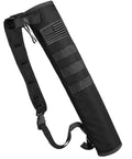 Lightweight Back And Hip Arrow Quiver Dual Use Foldable Bag For Target Shooting 3 Point 5 Inch Opening Holds 12 To 18 Arrows