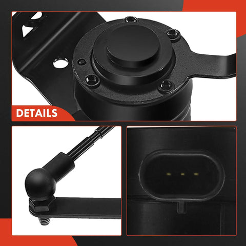 Ride Height Level Sensor Front Left Driver Side Compatible With GMC Yukon And Chevrolet Tahoe Avalanche Suburban 1500 And Cadillac Escalade 2007 Through 2014 Plug And Play Replacement 15098628 5S7882 close-up
